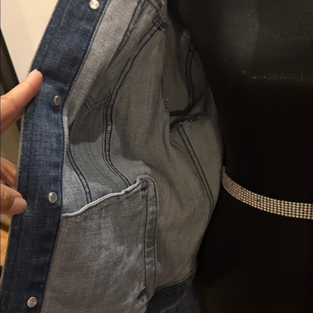 Talbots Medium Blue Jean Jacket - Picture 2 of 4